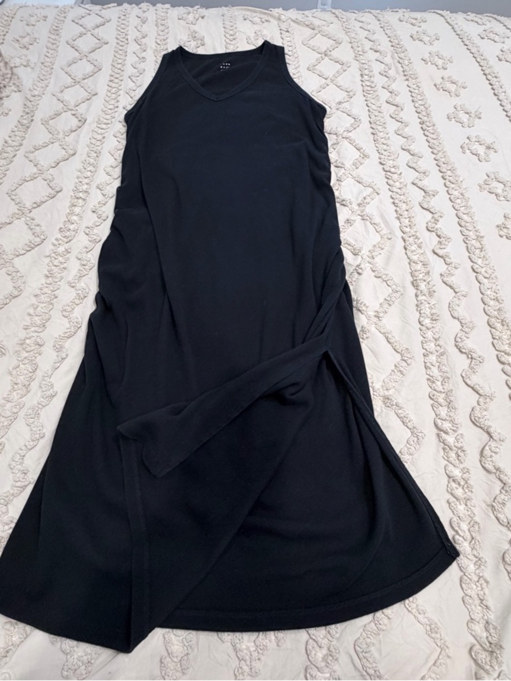 a new day Black Sleeveless Maxi Dress with V-Neck - Picture 3 of 6